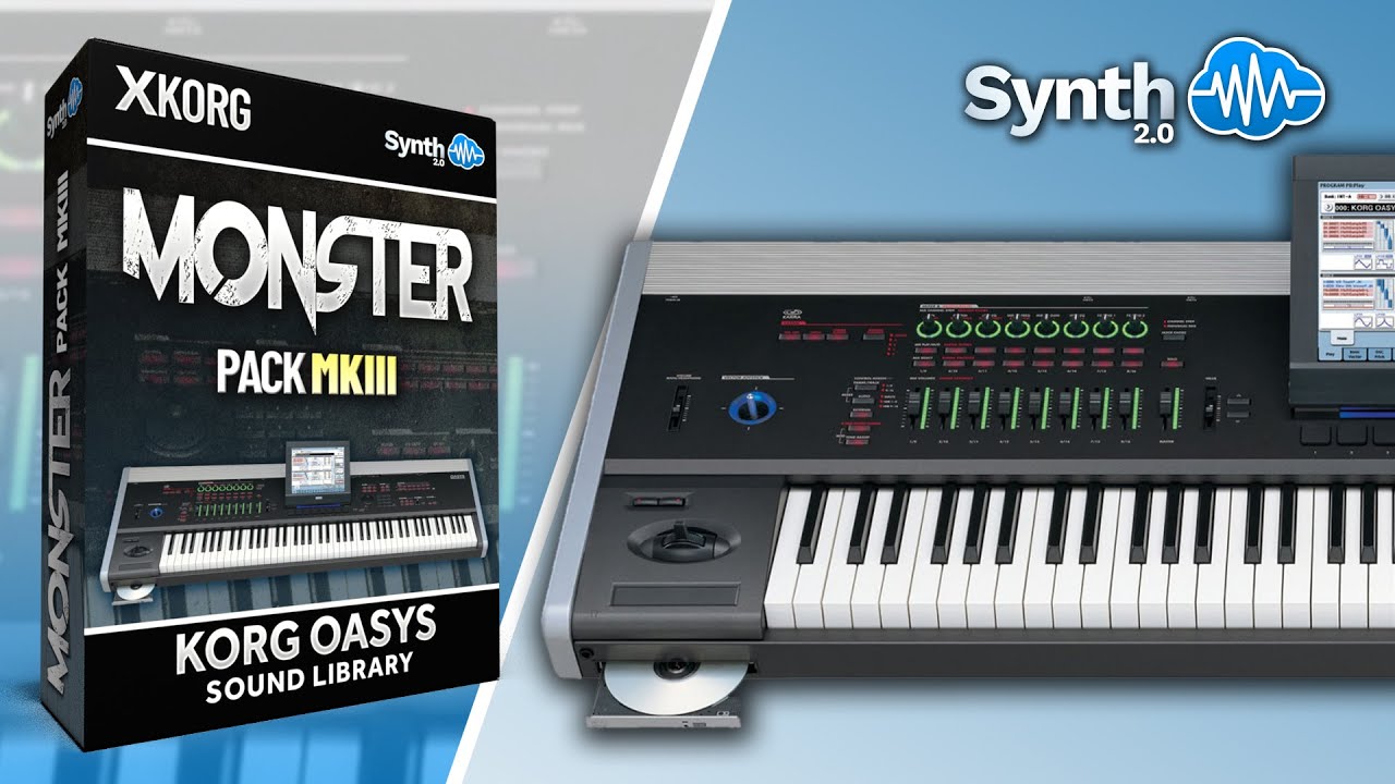 SCL191 - Monster Pack Gold - Korg Nautilus Series ( over 500 presets ) Video Preview