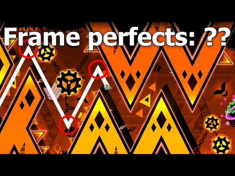 Flamewall with Frame Perfects counter — Geometry Dash