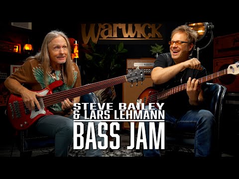🔥 Two Bass Masters, One Epic Jam - STEVE BAILEY & LARS LEHMANN Go Off! 🎸⚡