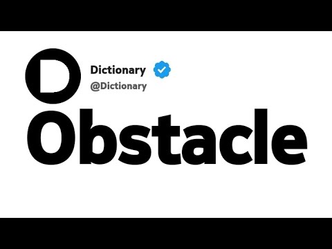 Obstacles Synonym