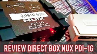 Video thumbnail for NUX PDI 1G Direct Box-Sound Demo & Review (Indonesia) by Karty Rosen by Karty Rosen Channel