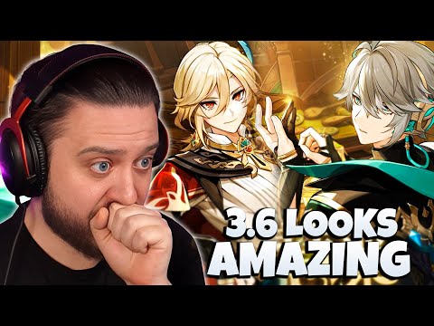3.6 LIVESTREAM REACTION (BAIZHU, KAVEH, BOSSES + MORE) | Genshin Impact