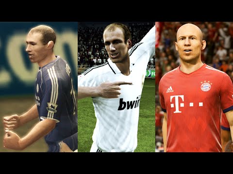 ARJEN ROBBEN IN EVERY FIFA (04-21)