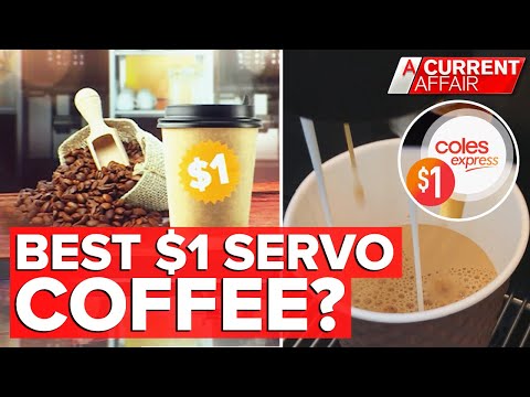 Supermarket claims they have the “best servo coffee” at $1 | A Current Affair