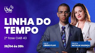 Linha do Tempo - Constitucional 2ª fase OAB 43 (28/04 às 20h)