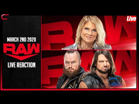 WWE RAW March 2nd 2020 Live Stream: Live Reaction Conman167