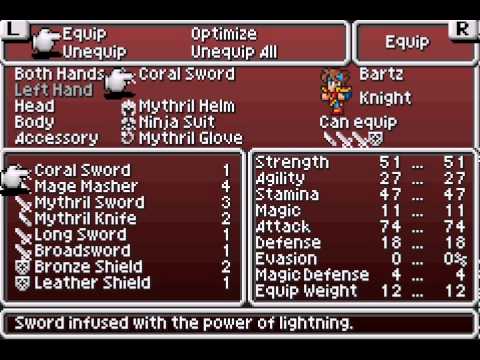 Let's Play Final Fantasy V Advance #15 - Wait This Is Not Black!