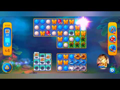 фишдом 2022  #  10705 уровень - прохождение без бустеров # Fishdom,   10705  level - no Boosters.