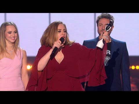 'Hello' by Adele wins British Single | The BRIT Awards 2016 thumnail