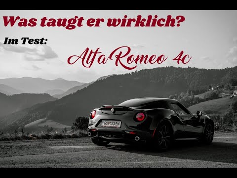 Hangar54 testet: Alfa Romeo 4c (natürlich in Mexico;) / ESP wird natürlich deaktiviert...