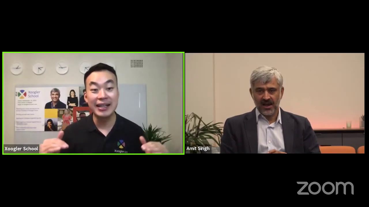 Xoogler School: Landing Your Job and Planning Your Career Journey - Amit Singh