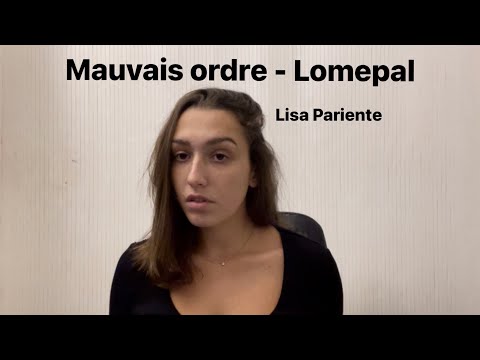 Mauvais ordre - Lomepal ( Lisa Pariente cover )