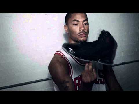 Adidas Derrick Rose spinning his shoe 2014-2015
