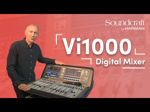 Soundcraft Vi1000 Digital Mixer - PLASA 2017