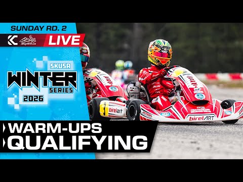 2026 SKUSA Winter Series Rd. 2 | Houston, TX | Sunday - Warm-Ups & Qualifying