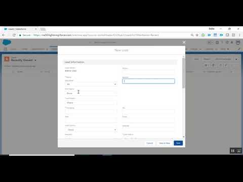 Salesforce Youtube preview