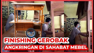 preview picture of video 'Finishing syantik gerobak angkringan sahabat mebel'