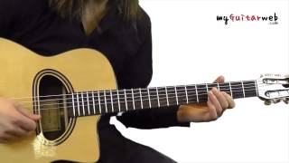 Guitar Lesson: Seul Ce Soir (Django Reinhardt) with a backing track