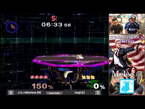 Melee at JJ's #22 - HugS (Samus) vs. JJ's | MikeHaze (Fox) - Grand Finals