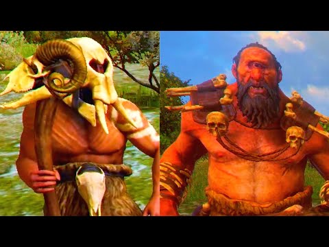 Mythical Units Comparison. Mythos DLC. Total War Saga: Troy