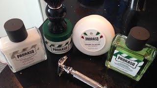 DE Wet Shaving Tutorial Proraso Style (Beginners Setup)