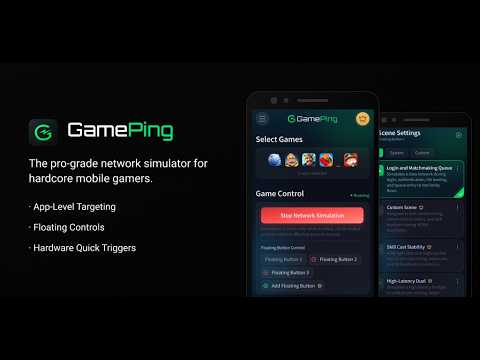 GamePing: Network Simulator