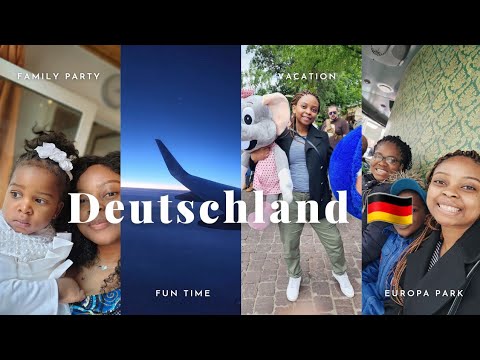 ADVENTURE IN GERMANY: Europa Park, Birthday Party, Auntie Duties. A fun Vlog.
