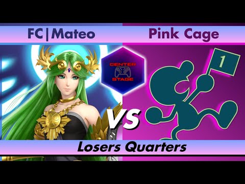 Center Stage #20 - FC Mateo (Palutena) vs Pink Cage (Game & Watch) - Smash Ultimate SSBU