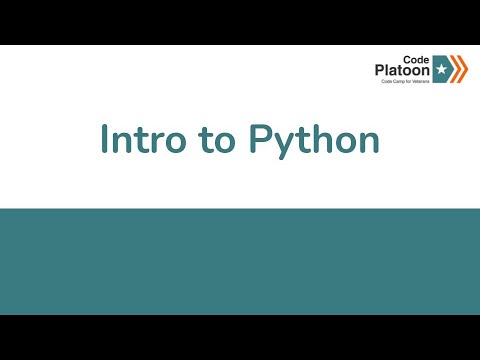 W2D2: Intro to Python