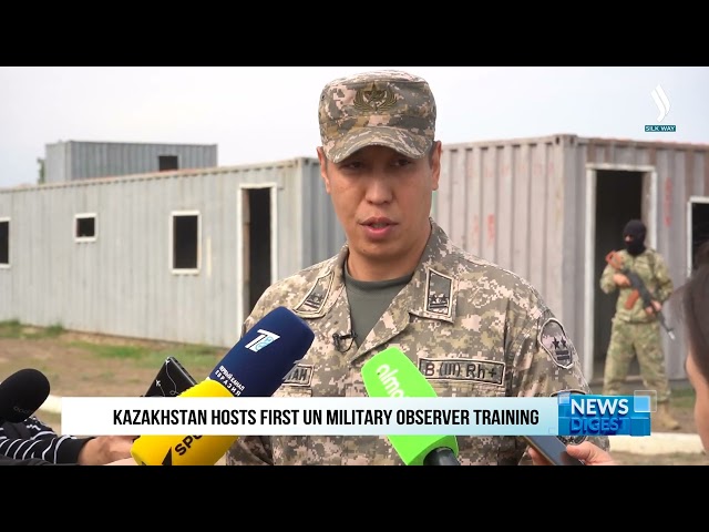 Kazakhstan hosts first UN military observer training