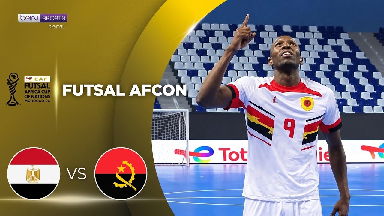 Egypt vs Angola | HIGHLIGHTS 2026 Futsal AFCON | 10/17/2026 | beIN SPORTS USA
