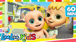 The Wheels On The Bus - Cool Songs for Children | LooLoo Kids