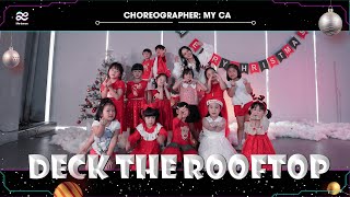 Glee Cast - DECK THE ROOFTOP | Choreography by Cá