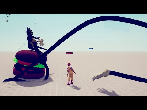 God Ronald McDonald vs VARIOUS UNIT - Totally Accurate Battle Simulator TABS