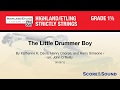 The Little Drummer Boy, arr. John O'Reilly – Score & Sound