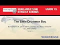 The Little Drummer Boy, arr. John O'Reilly – Score & Sound