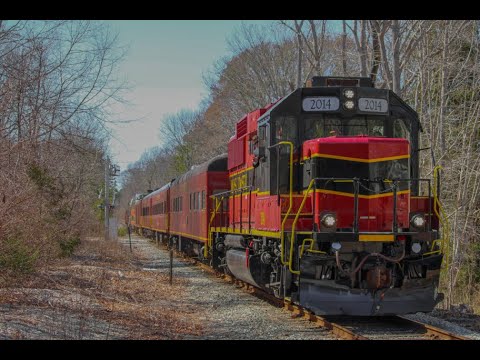 First Cape Cod Central Run of 2023 Easter Sunday Brunch train and 1st revenue of Mass Coastal 2014