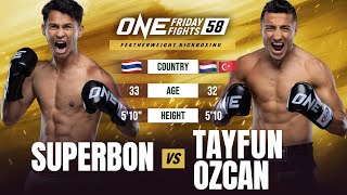 ONE Kick Changed Everything 🤯 Superbon vs. Tayfun Ozcan