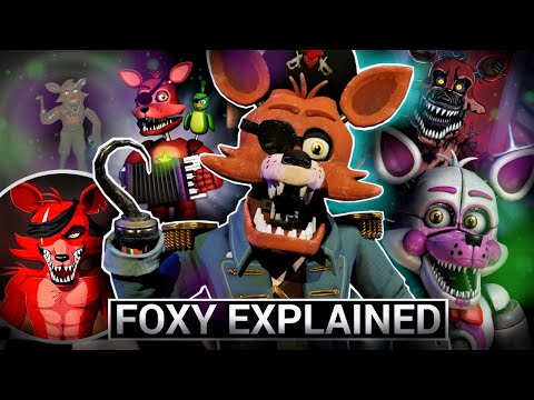 FNAF Animatronics Explained - FOXY (Five Nights at Freddy's Facts)