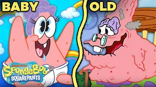 Patrick Star’s Stages of Life! ⭐️🍼 Baby Star to Old Man | SpongeBob