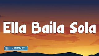 Eslabon Armado - Ella Baila Sola (Letra/Lyrics) | Blessd - Medallo | Latin songs