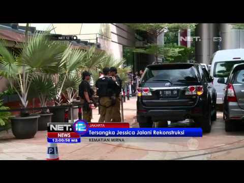 Proses Rekonstruksi Kematian Wayan Mirna di Kafe Olivier - NET12