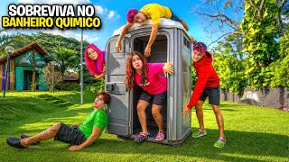 SOBREVIVA NO SEU BANHEIRO QUÍMICO POR 24 HORAS *Quem foi o último ?