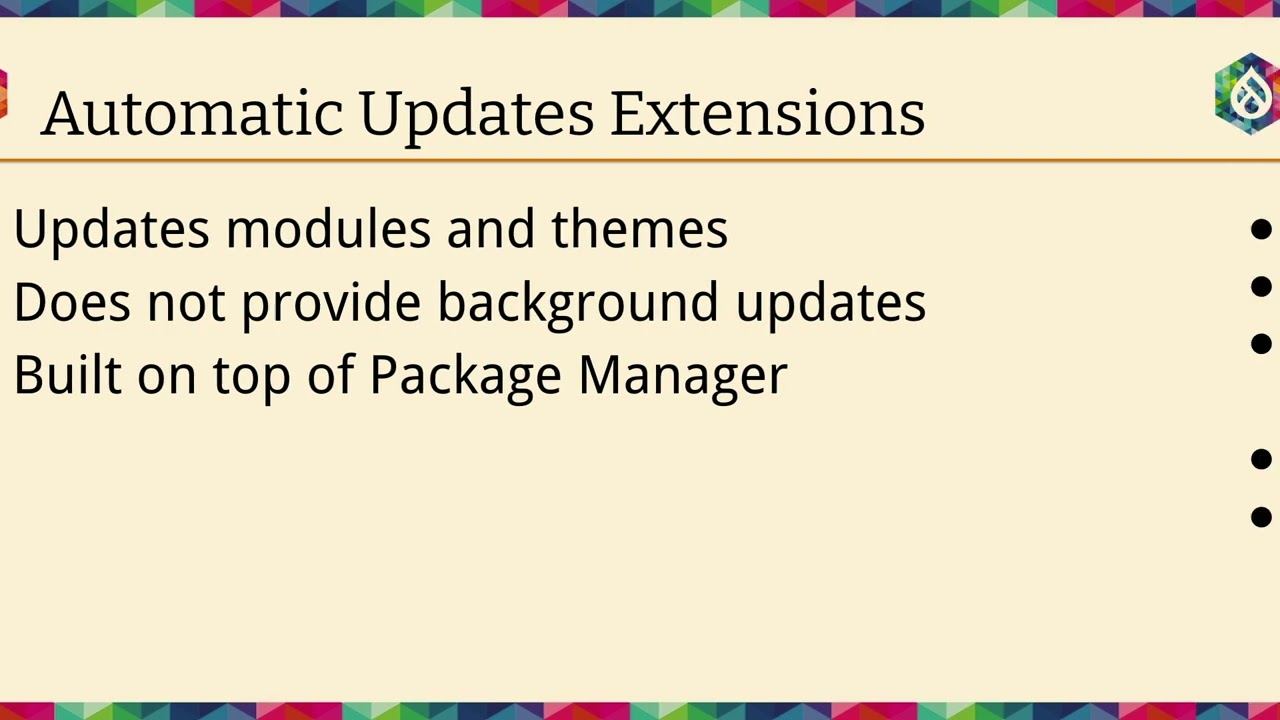 Protecting your site with Automatic Updates