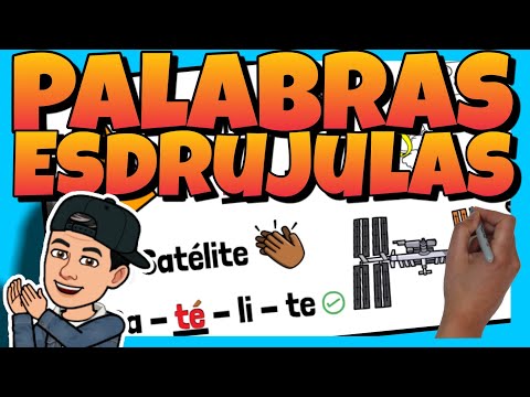 📚 La TILDE y las PALABRAS ESDRÚJULAS para NIÑOS