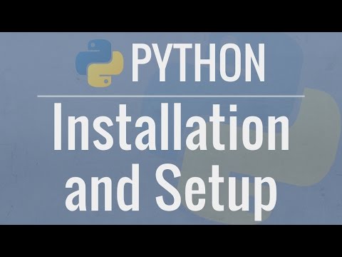 Python Tutorial for Beginners 1: Install and Setup for Mac and Windows Video