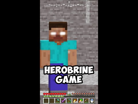 Who will Herobrine choose in Minecraft?  #shorts