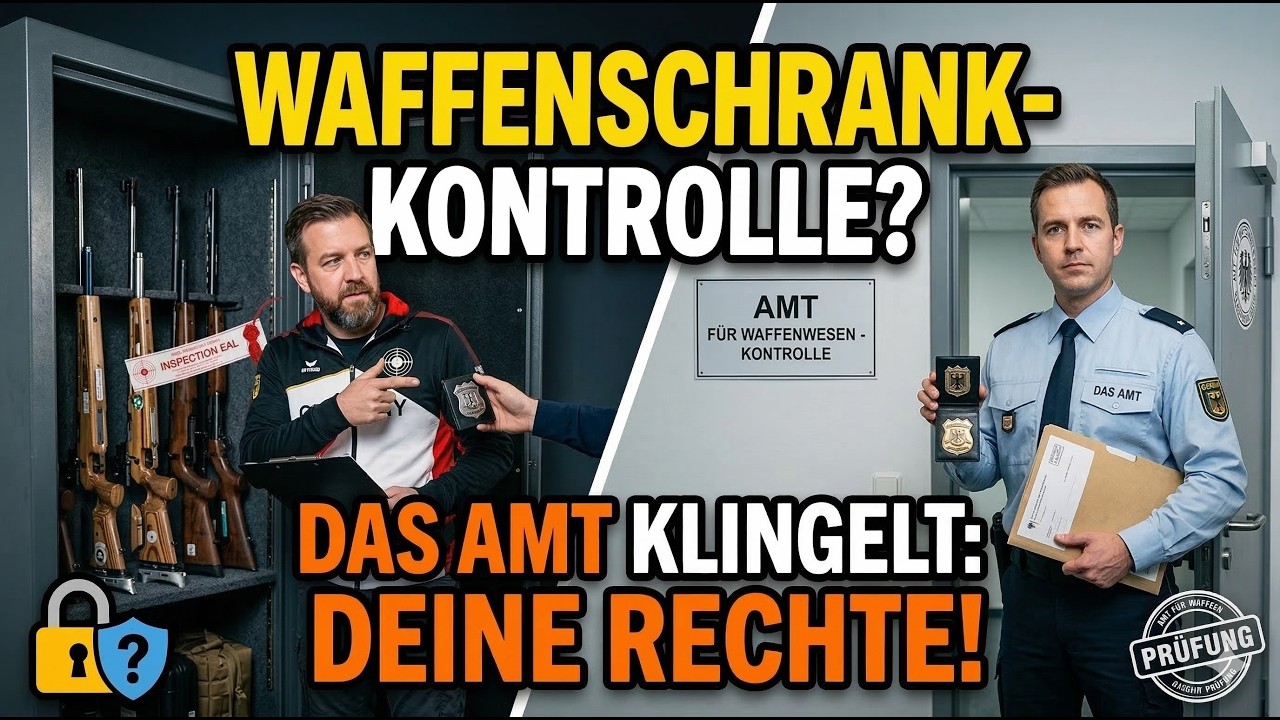 Waffenschrank-Kontrolle: Deine Rechte, wenn das Amt klingelt | Waffensachkunde Discovery