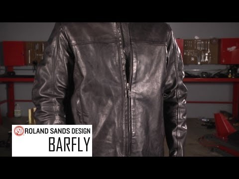Roland Sands Design Men's Barfly Leather Jacket - available from J&P Cycles