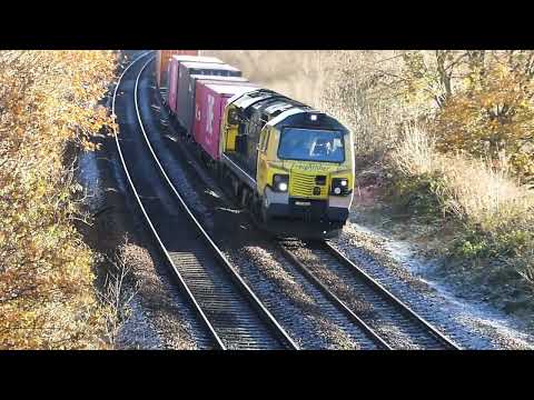 Winter Trains, Hatton Bank. #train #railways